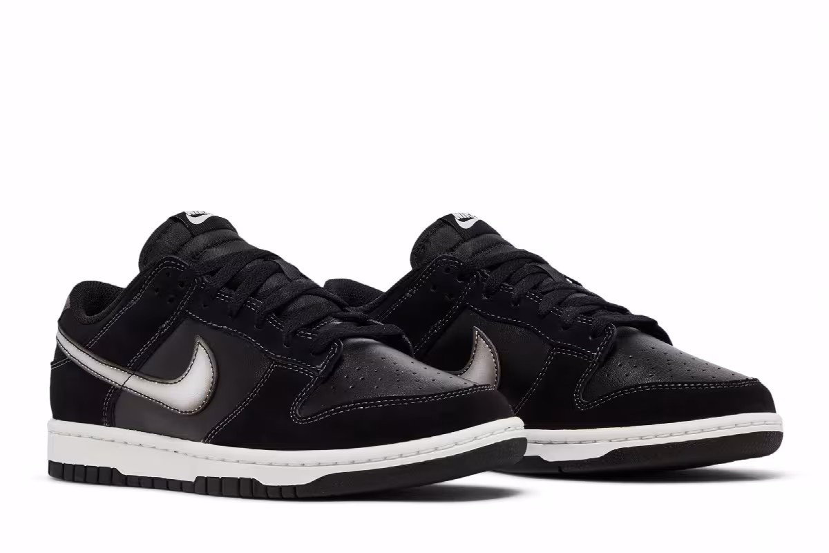 Nike Dunk Low Airbrush - Black, view 9