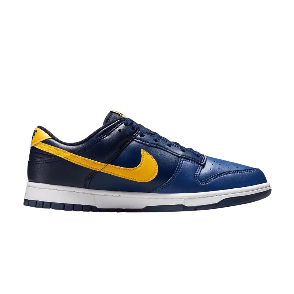 Nike Dunk Low Blue Legend Varsity Maize Midnight Navy