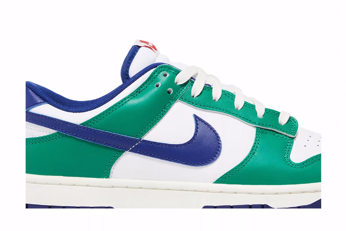 Nike Dunk Low Gorge Green Deep Royal, view 3