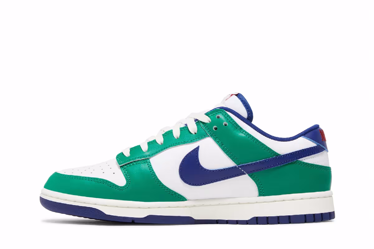 Nike Dunk Low Gorge Green Deep Royal, view 4