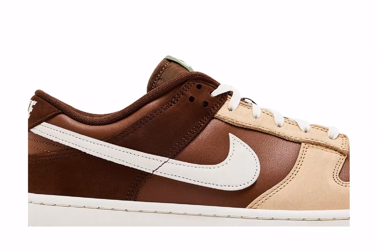 Nike Dunk Low Light British Tan Cacao Wow, view 3