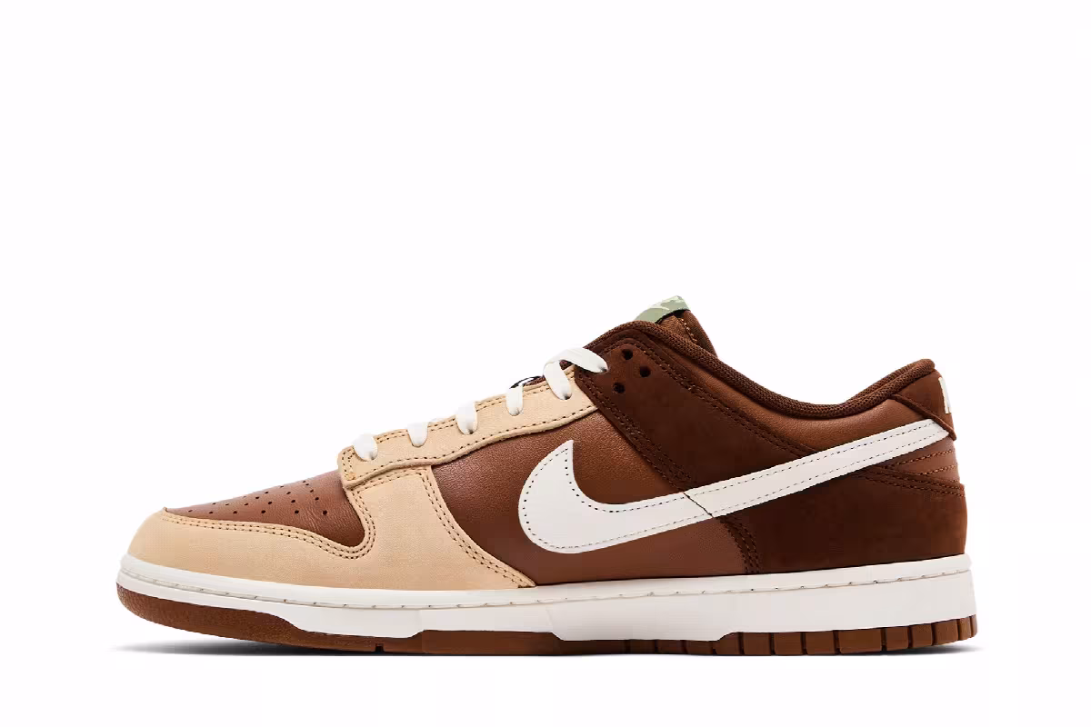 Nike Dunk Low Light British Tan Cacao Wow, view 4