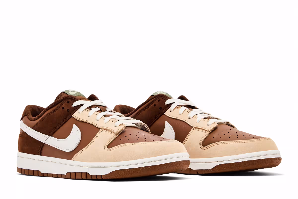 Nike Dunk Low Light British Tan Cacao Wow, view 9