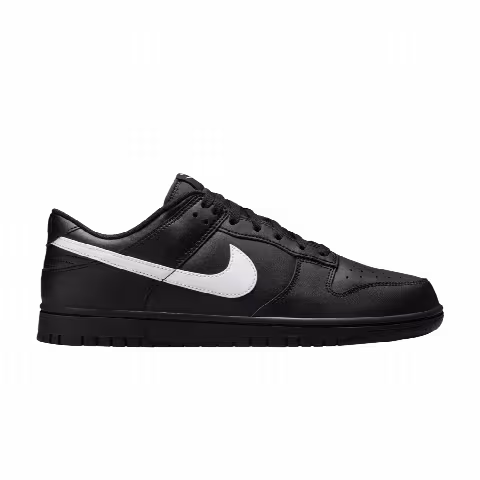 Nike Dunk Low 'Black White Swoosh'