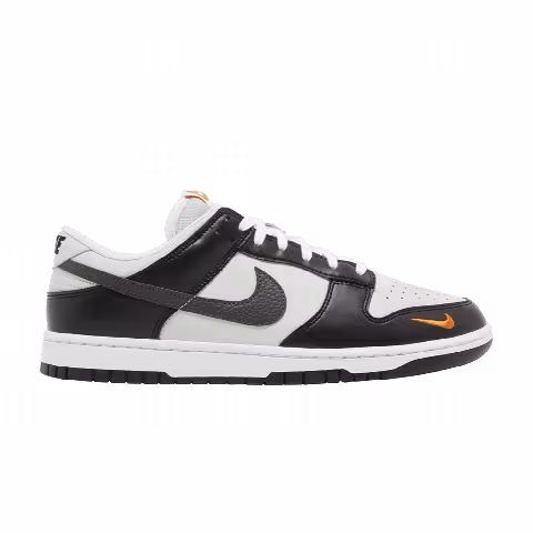 Nike Dunk Low 'Mini Swoosh - Black Total Orange'