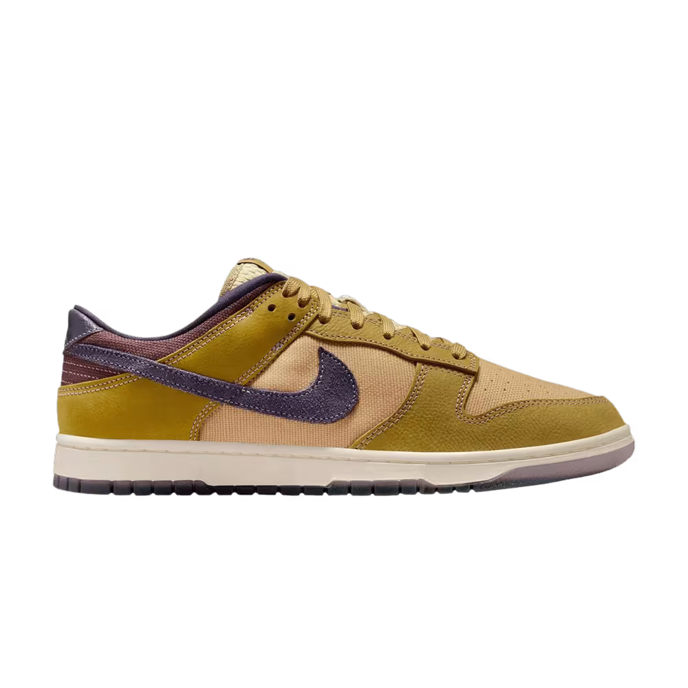 Nike Dunk Low SE Buff Gold Dark Raisin