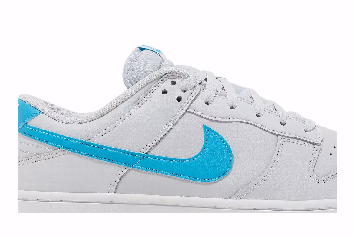 Nike Dunk Low Light Bone Blue, view 3