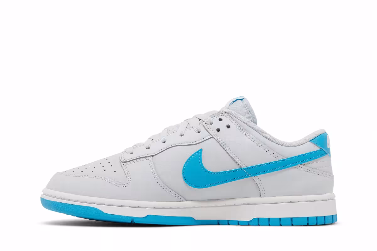 Nike Dunk Low Light Bone Blue, view 4