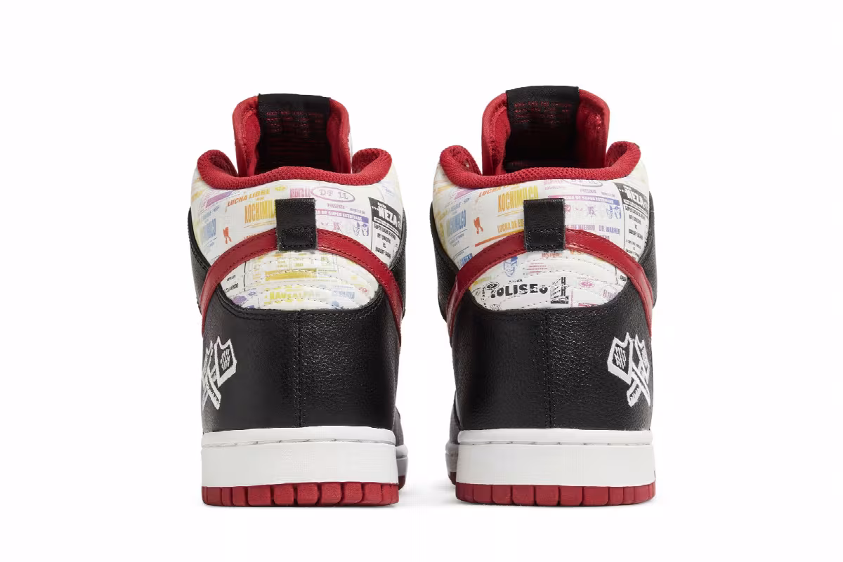 Nike Dunk High Premium Lucha Libre, view 7