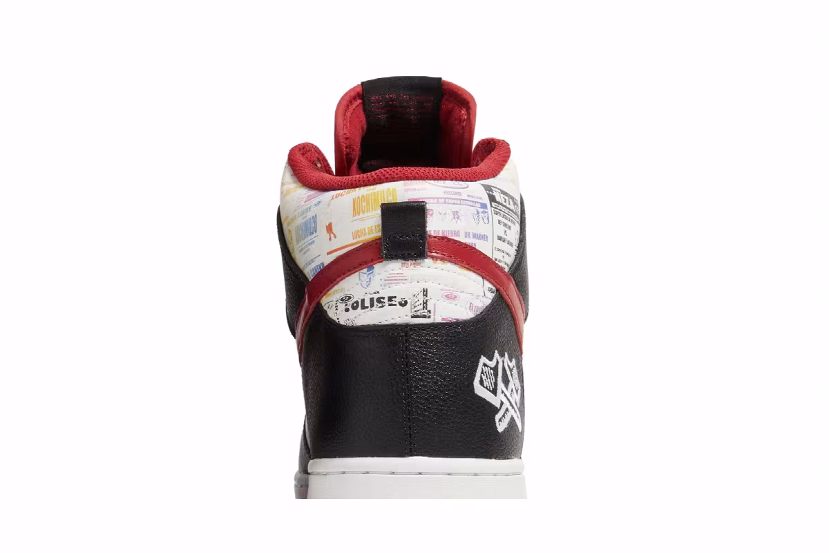 Nike Dunk High Premium Lucha Libre, view 8