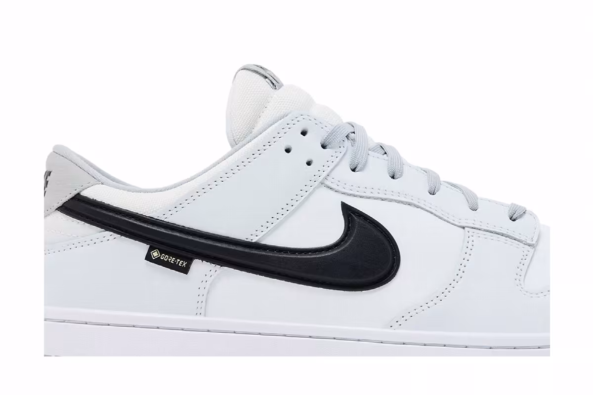 Nike Dunk Low Summit White Black, view 3