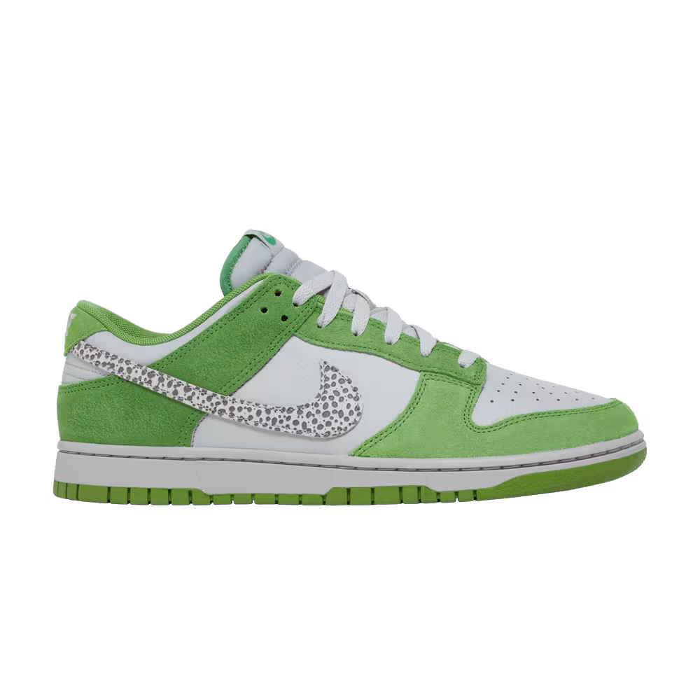 Nike Dunk Low Safari Swoosh - Chlorophyll