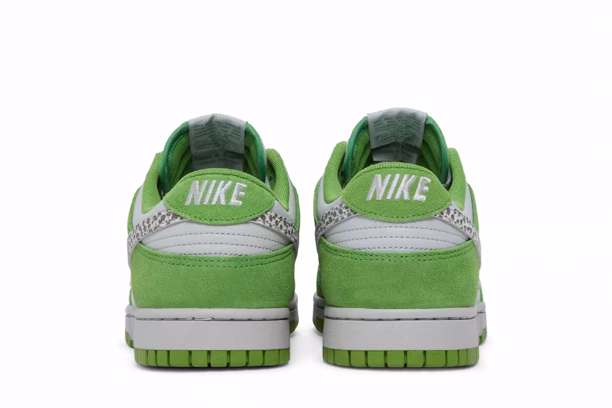 Nike Dunk Low Safari Swoosh - Chlorophyll, view 7