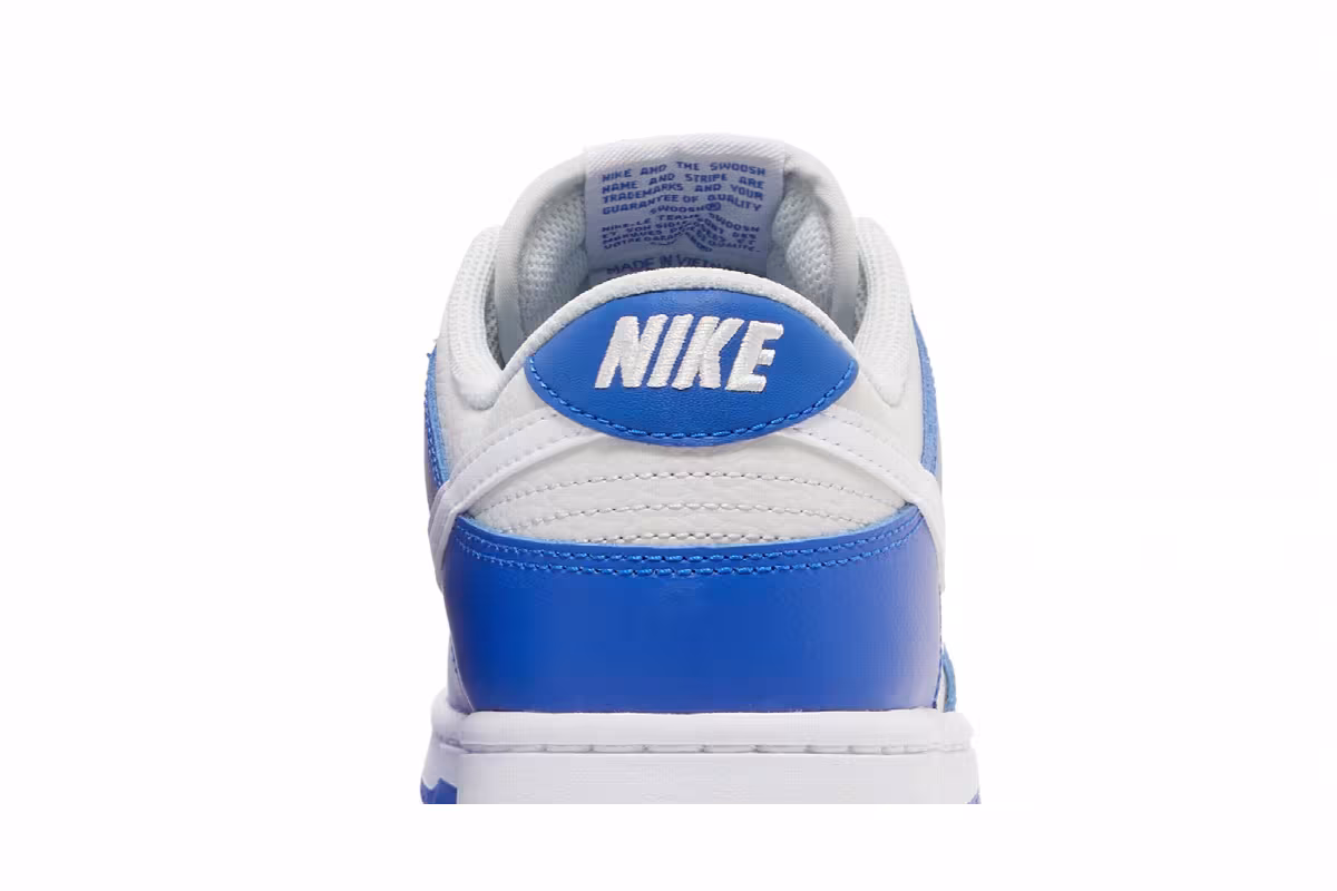 Nike Dunk Low Racer Blue Photon Dust, view 8