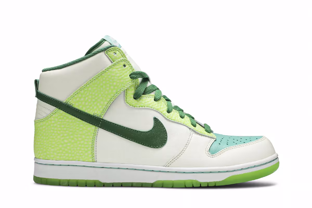 Nike Dunk High Premium Glow In The Dark 2, view 2