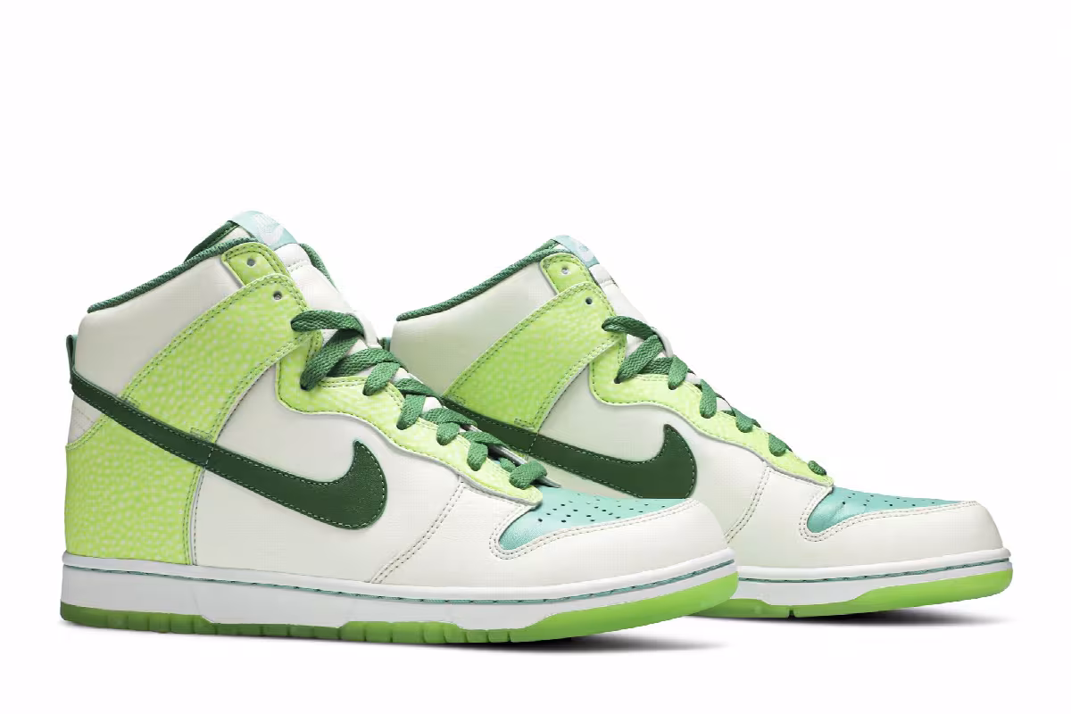 Nike Dunk High Premium Glow In The Dark 2, view 9