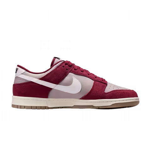 Nike Dunk Low 'Grey White Team Red'
