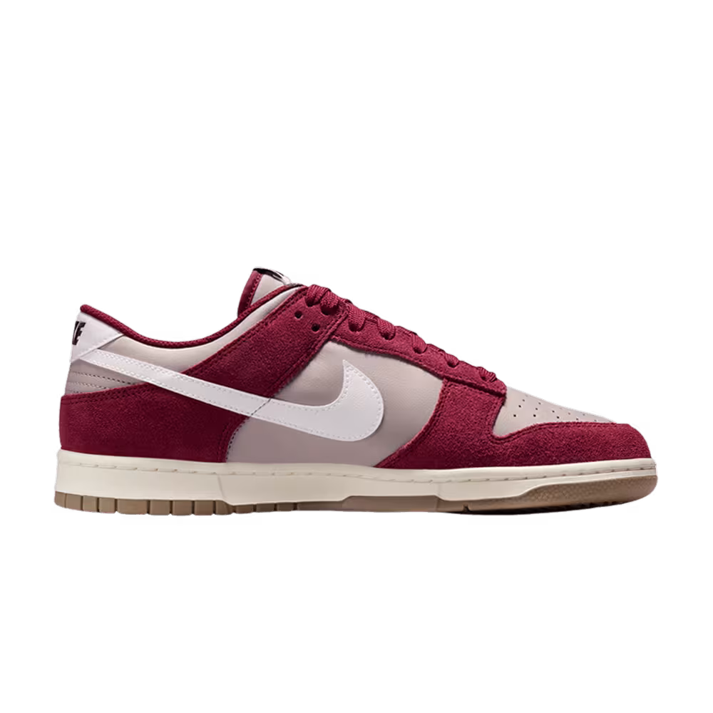 Nike Dunk Low Grey White Team Red