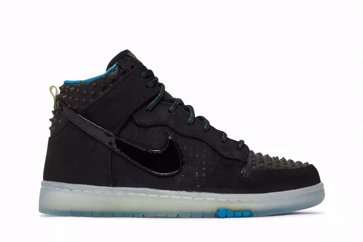 Nike Dunk High CMFT PRM All Star - Black Jade, view 2