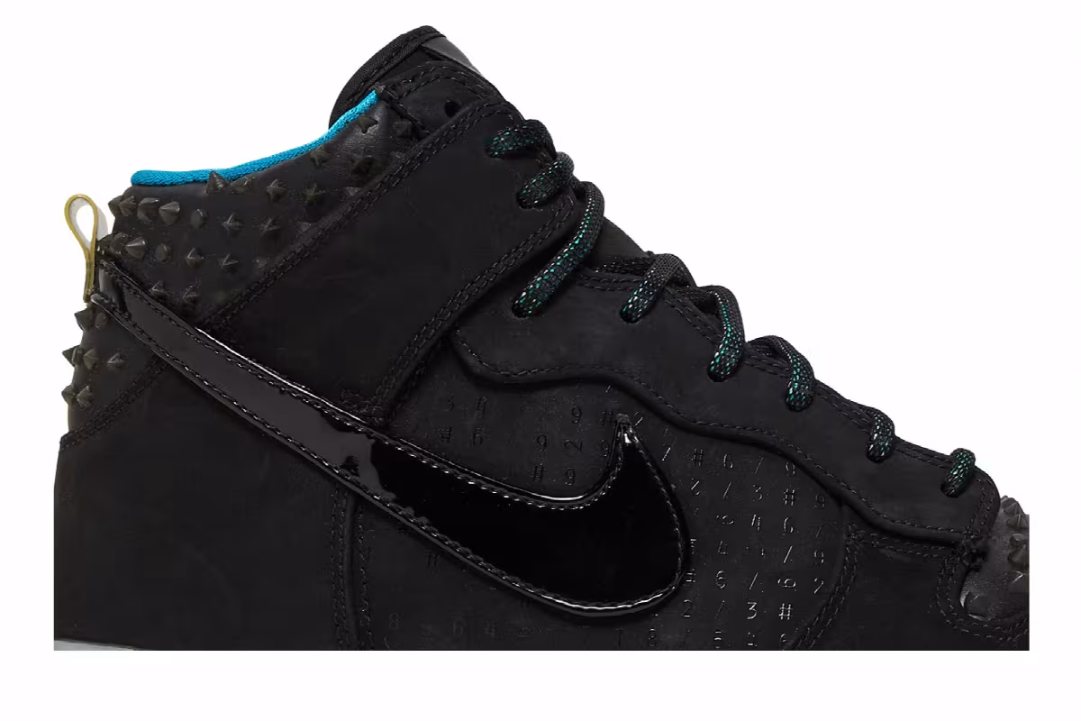 Nike Dunk High CMFT PRM All Star - Black Jade, view 3