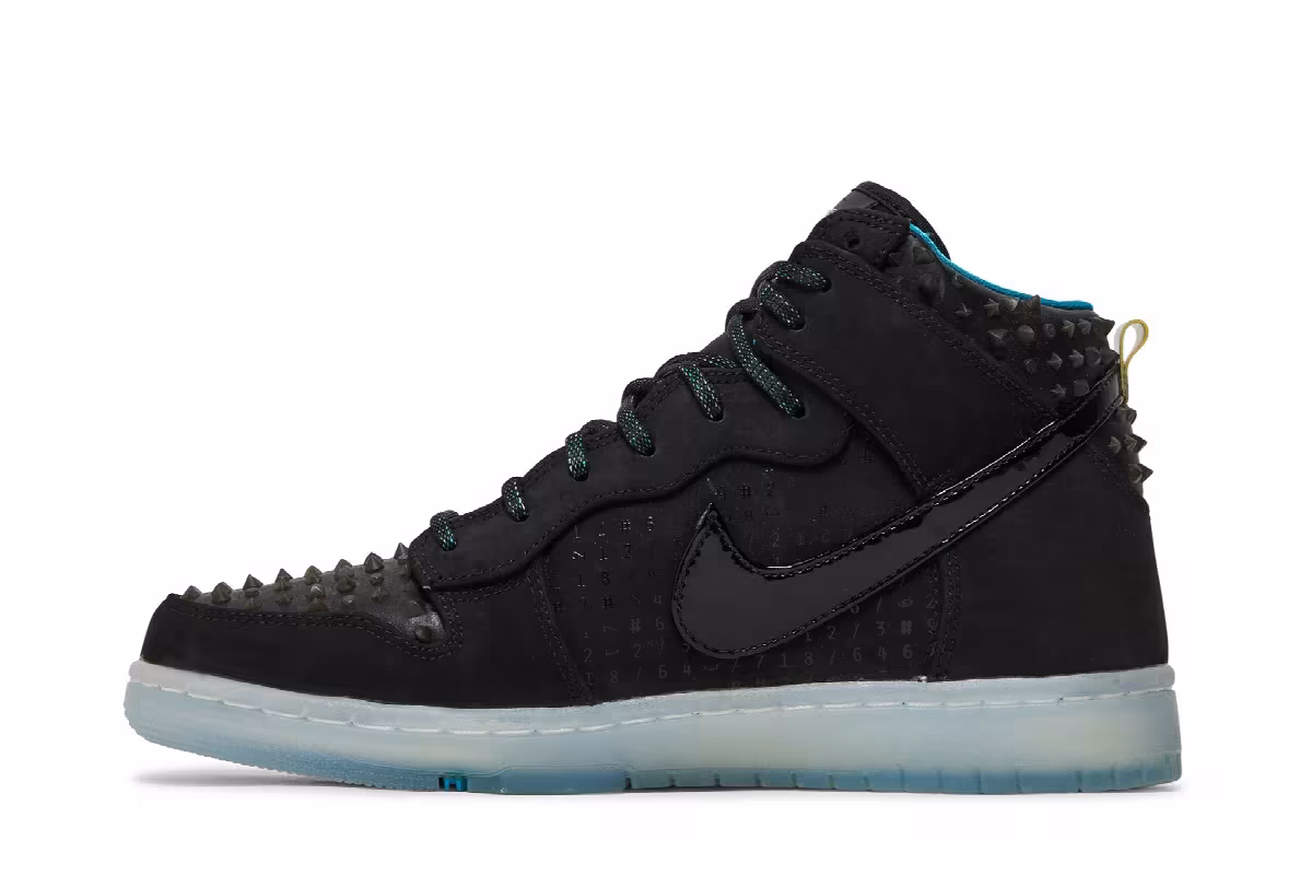 Nike Dunk High CMFT PRM All Star - Black Jade, view 4