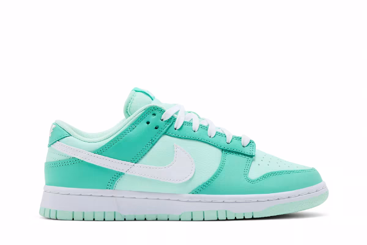 Nike Dunk Low Mint Foam Light Menta, view 2