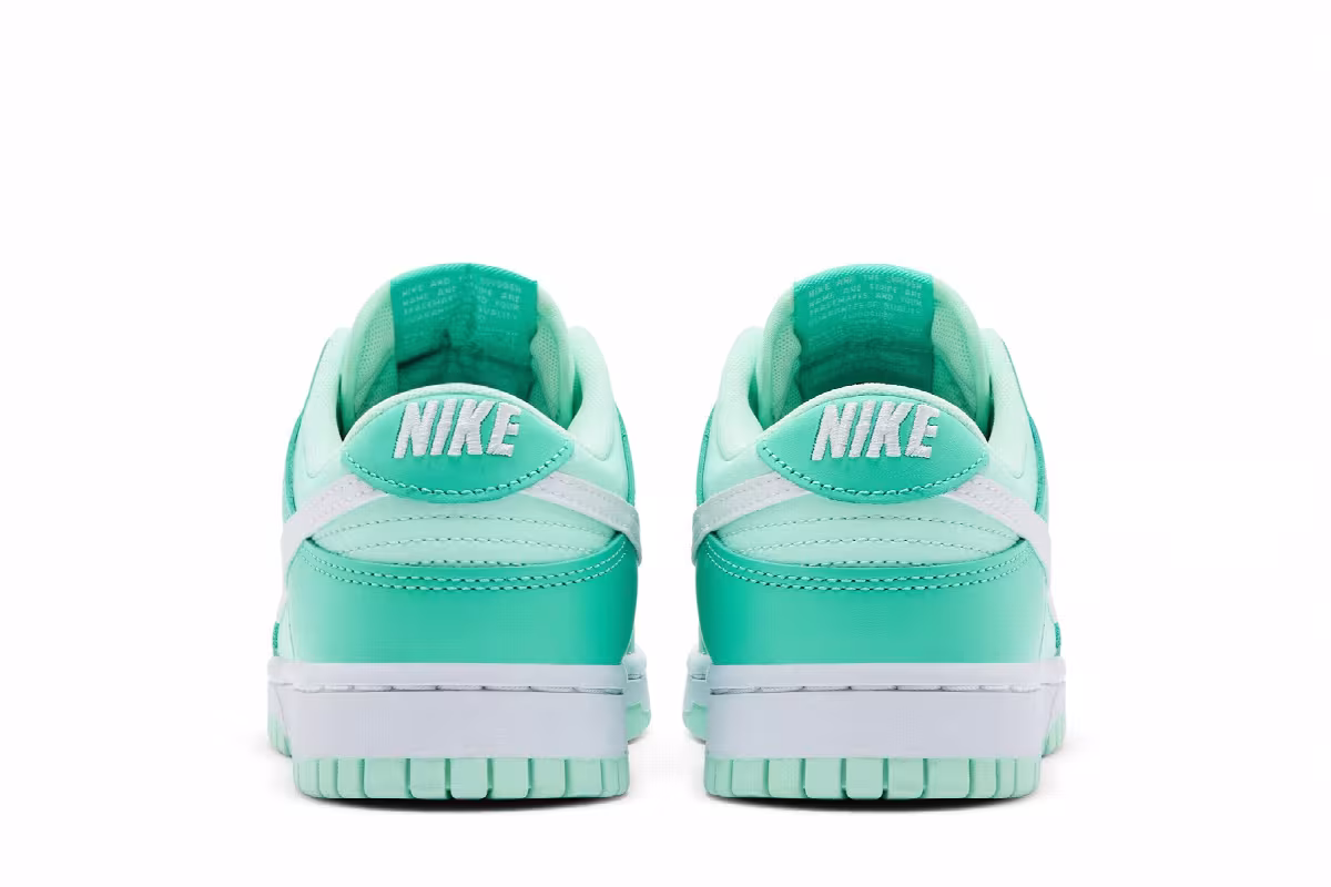 Nike Dunk Low Mint Foam Light Menta, view 7
