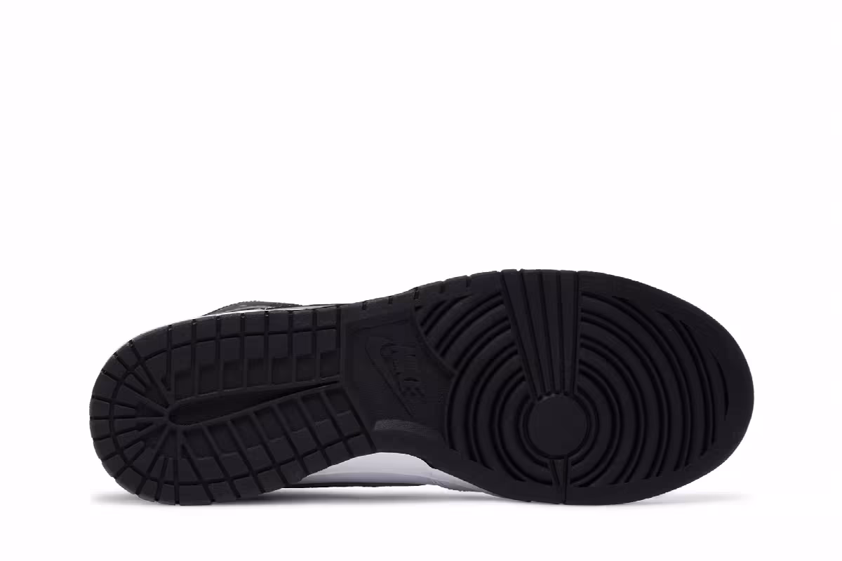Nike Dunk High SE White Black, view 5