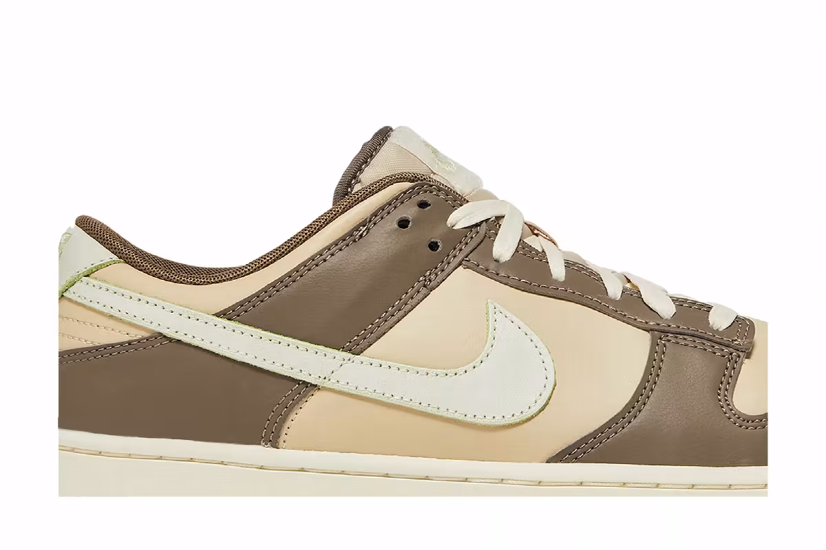 Nike Dunk Low Velcro Tongue - Milk Tea, view 3