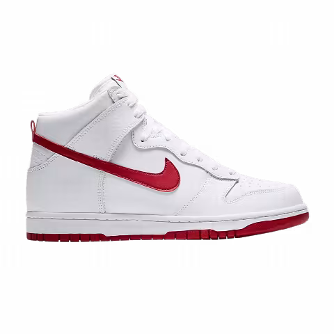 Nike Dunk High 'White Gym Red'
