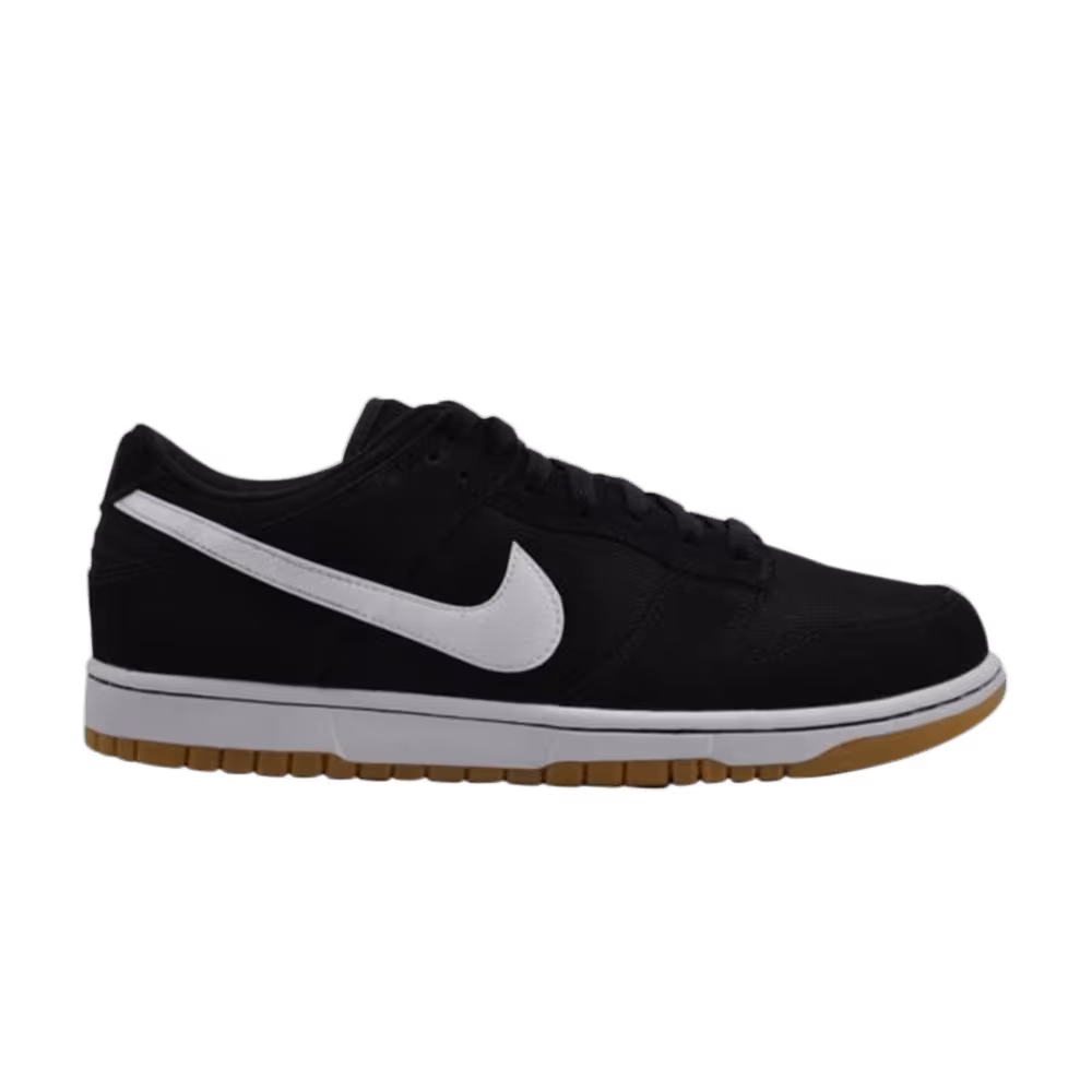 Nike Dunk Low Canvas Black