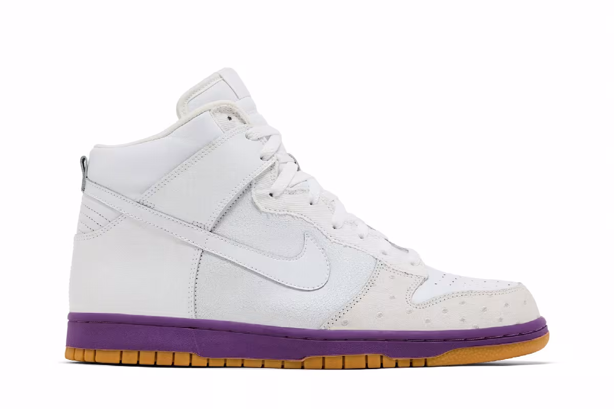 Nike Dunk High Deluxe White Hyacinth, view 2