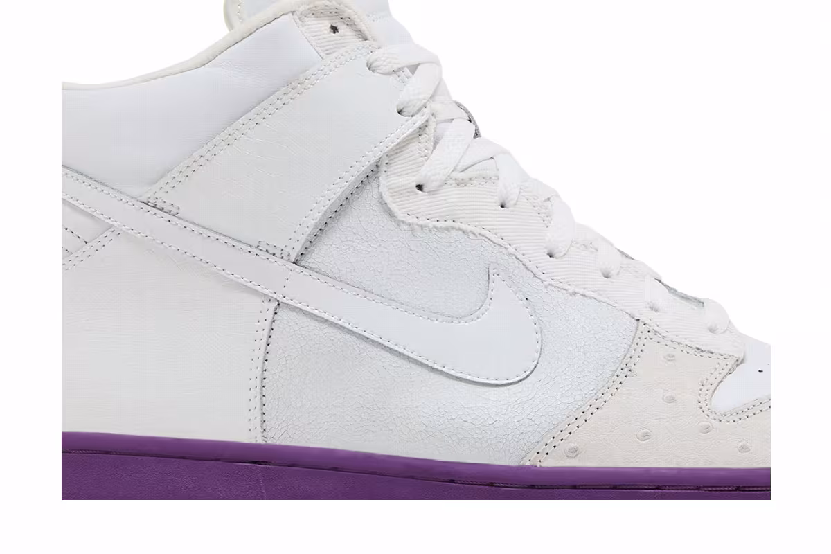 Nike Dunk High Deluxe White Hyacinth, view 3