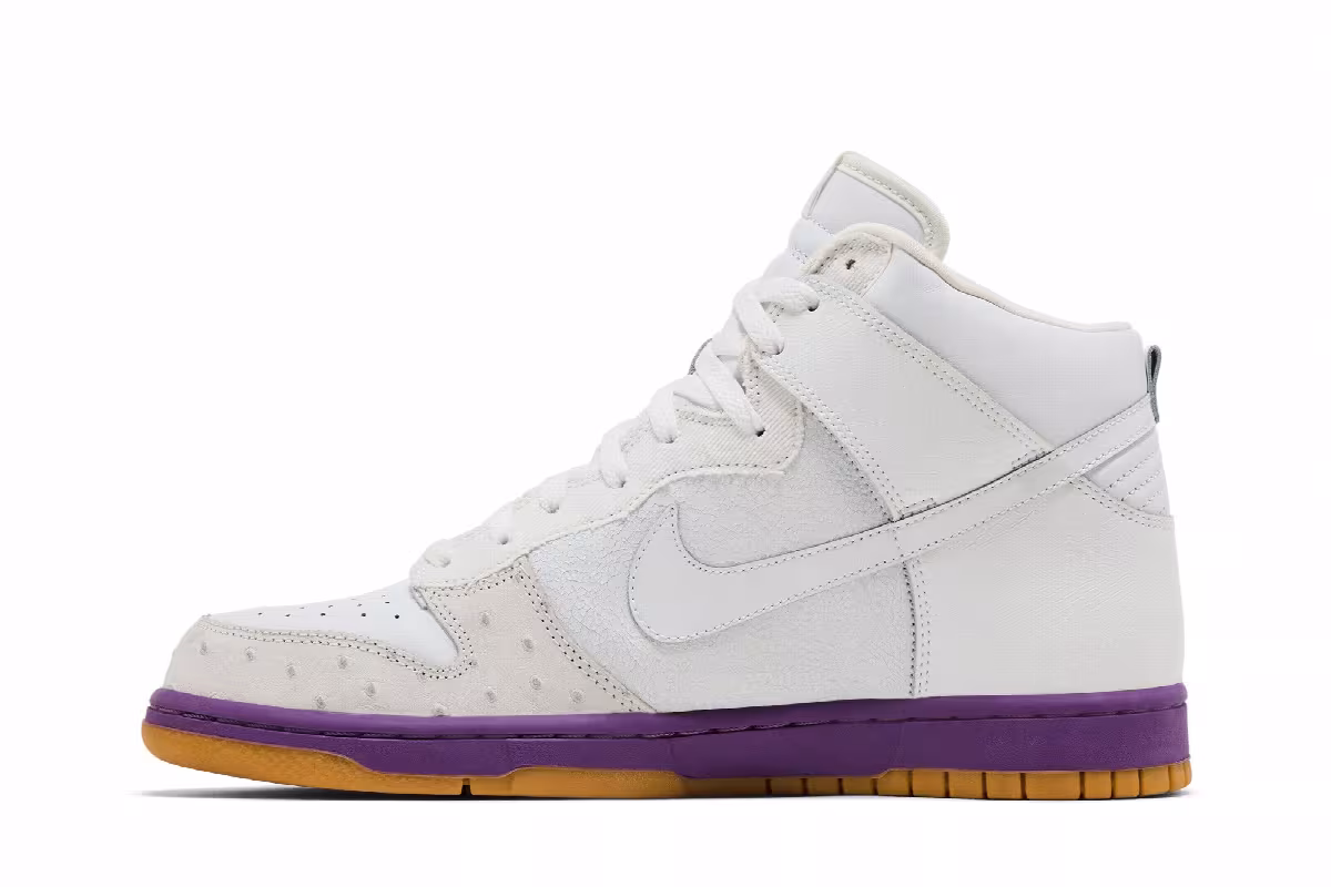 Nike Dunk High Deluxe White Hyacinth, view 4