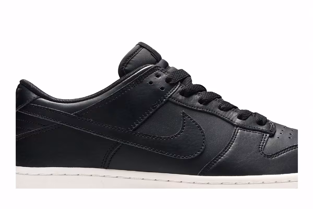 Nike Dunk Low Black, view 3