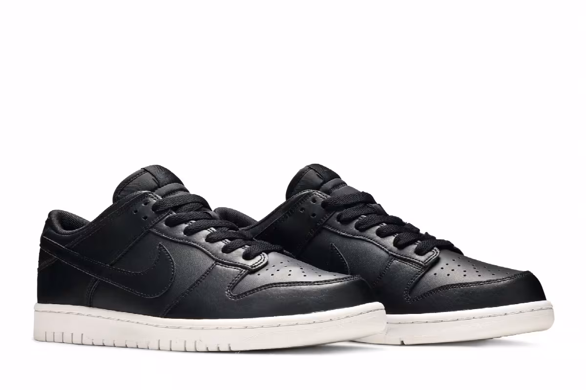 Nike Dunk Low Black, view 9