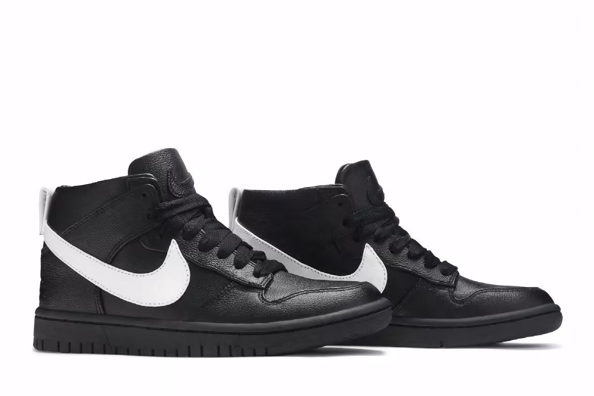 Riccardo Tisci x NikeLab Dunk Lux Chukka Black, view 9