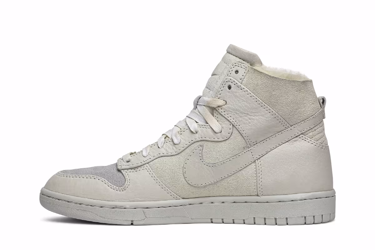 Nike Dunk Lux SP Sherpa White, view 4