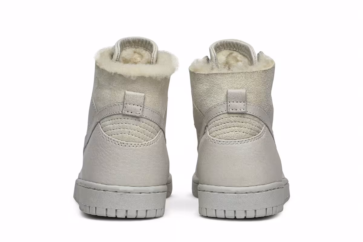 Nike Dunk Lux SP Sherpa White, view 7