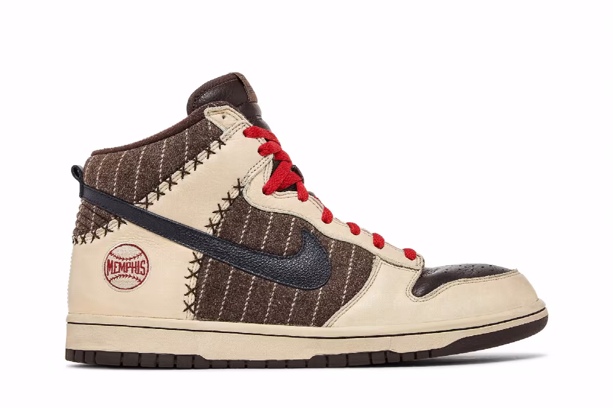Nike Dunk High Premium Utt Baseball Pack Memphis, view 2