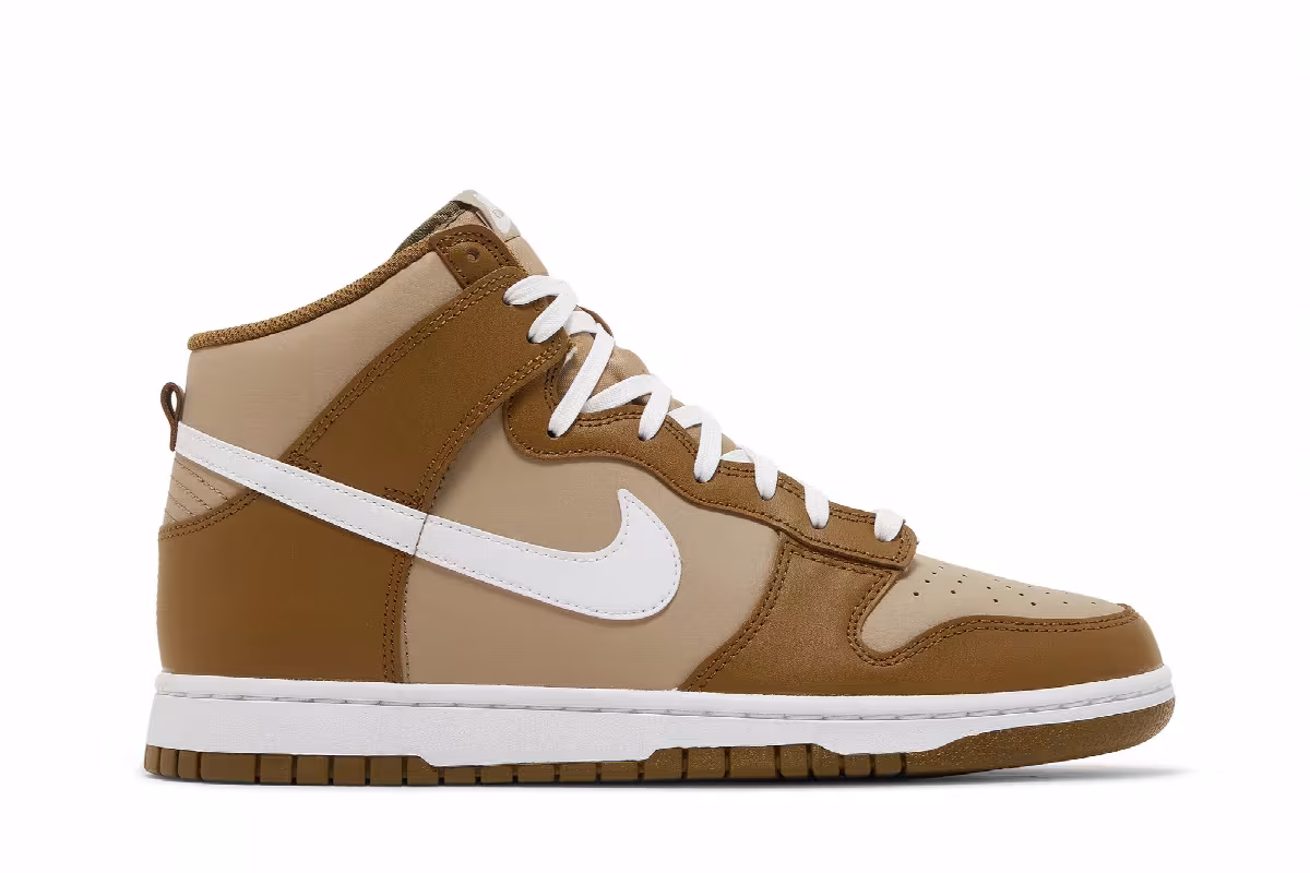 Nike Dunk High Mocha, view 2