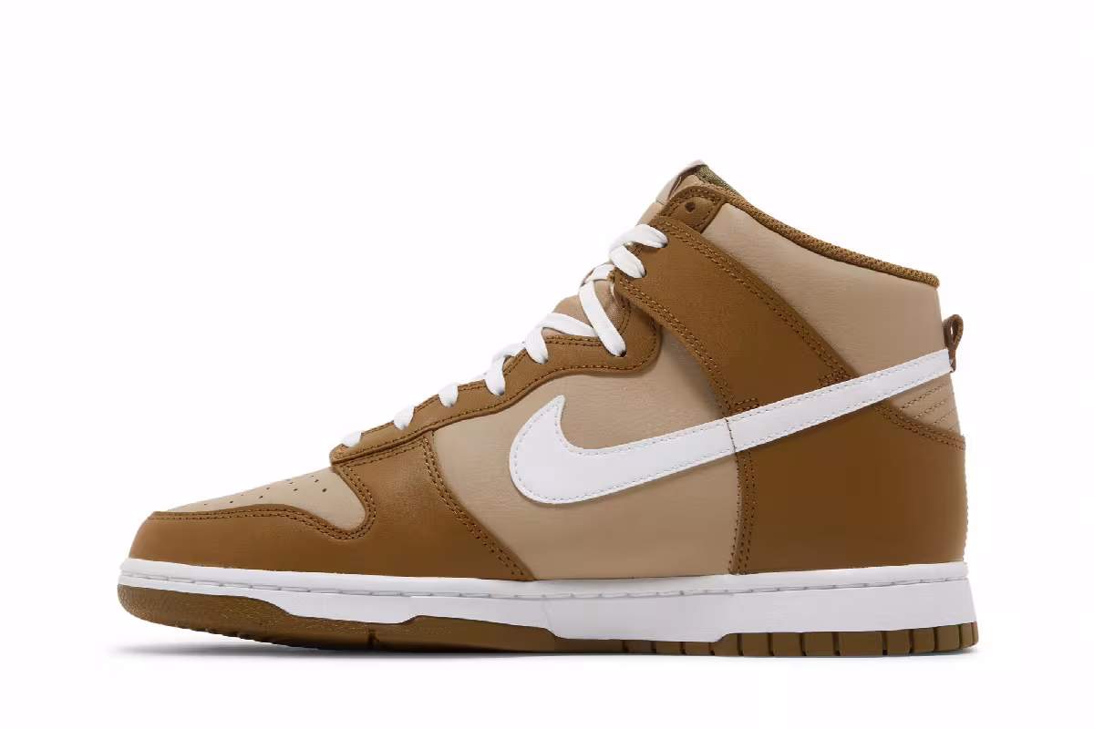 Nike Dunk High Mocha, view 4