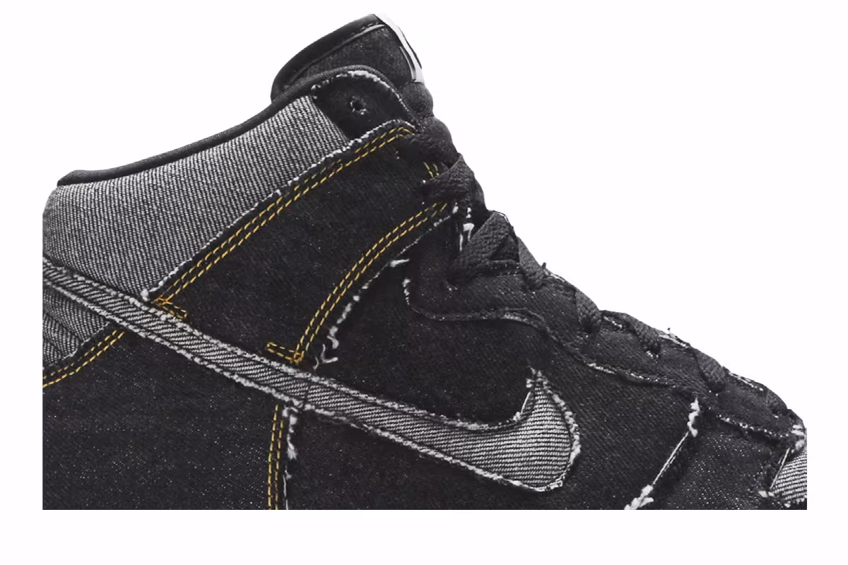 Nike Dunk Hi Denim, view 3