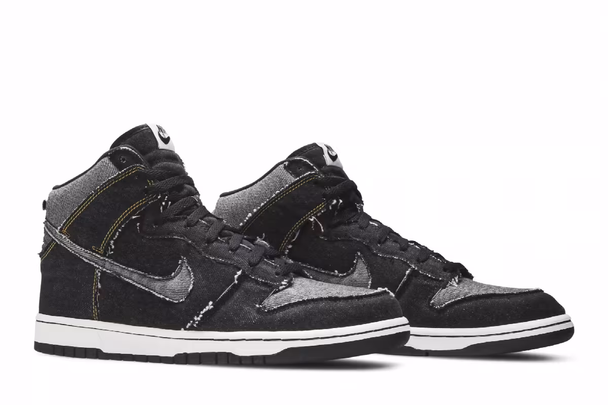 Nike Dunk Hi Denim, view 9