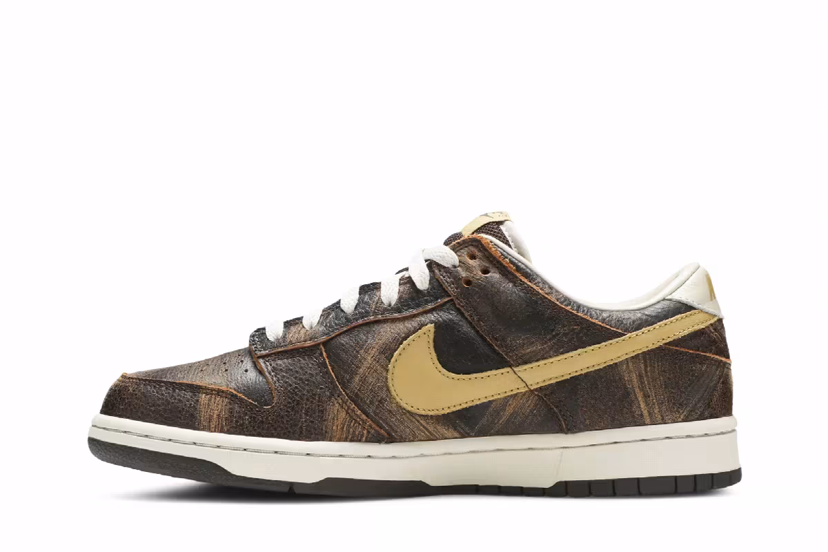 Nike Dunk Low Premium Grunge Pack - Baroque Brown, view 4
