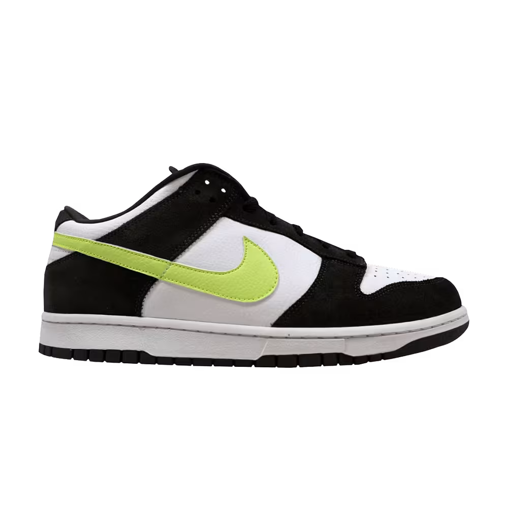 Nike Dunk Low Black White Volt
