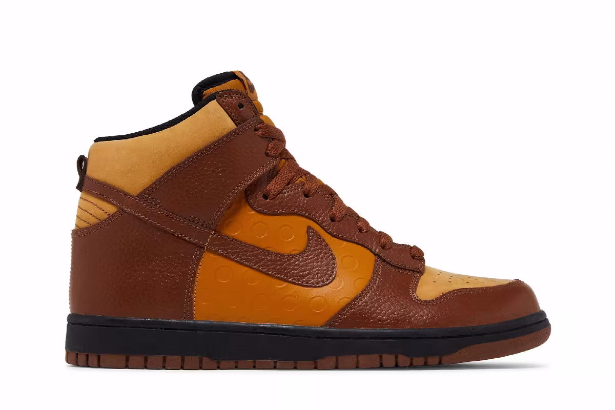Nike Dunk High Bronze Pecan, view 2