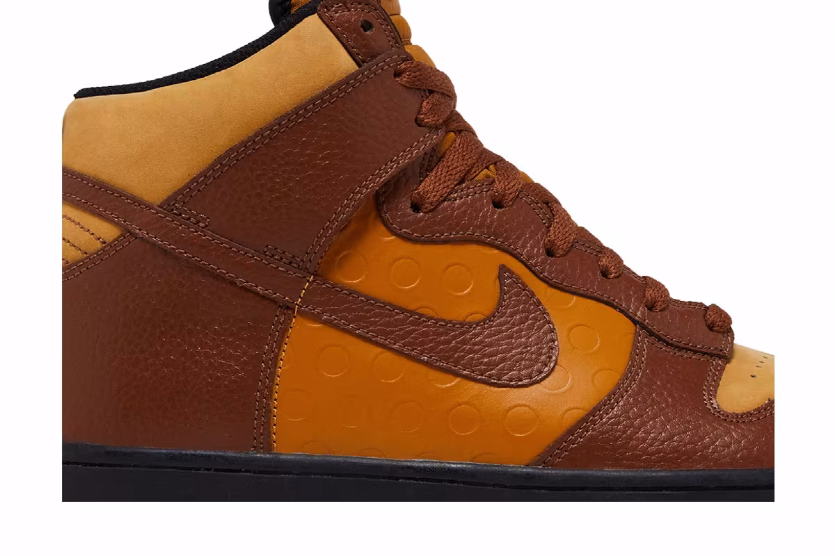 Nike Dunk High Bronze Pecan, view 3