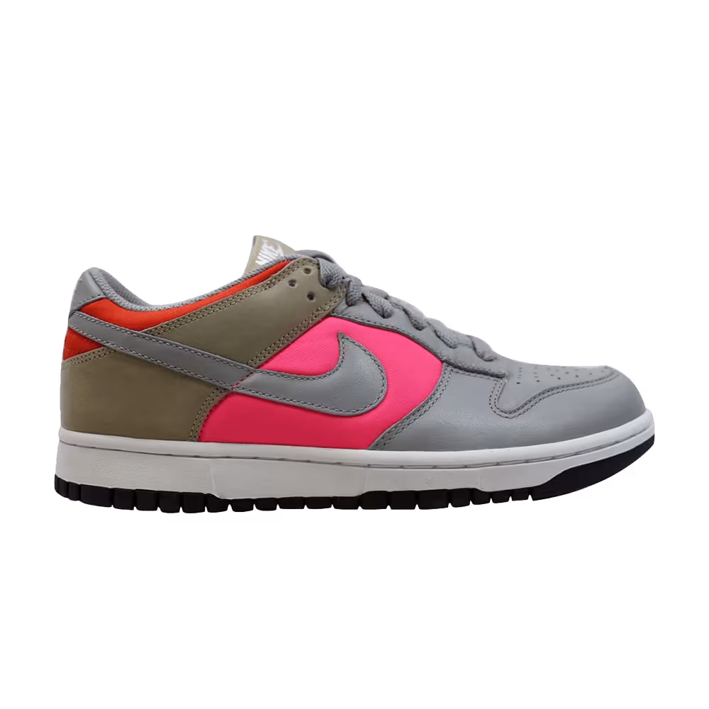 Nike Dunk Low Medium Grey Laser Pink