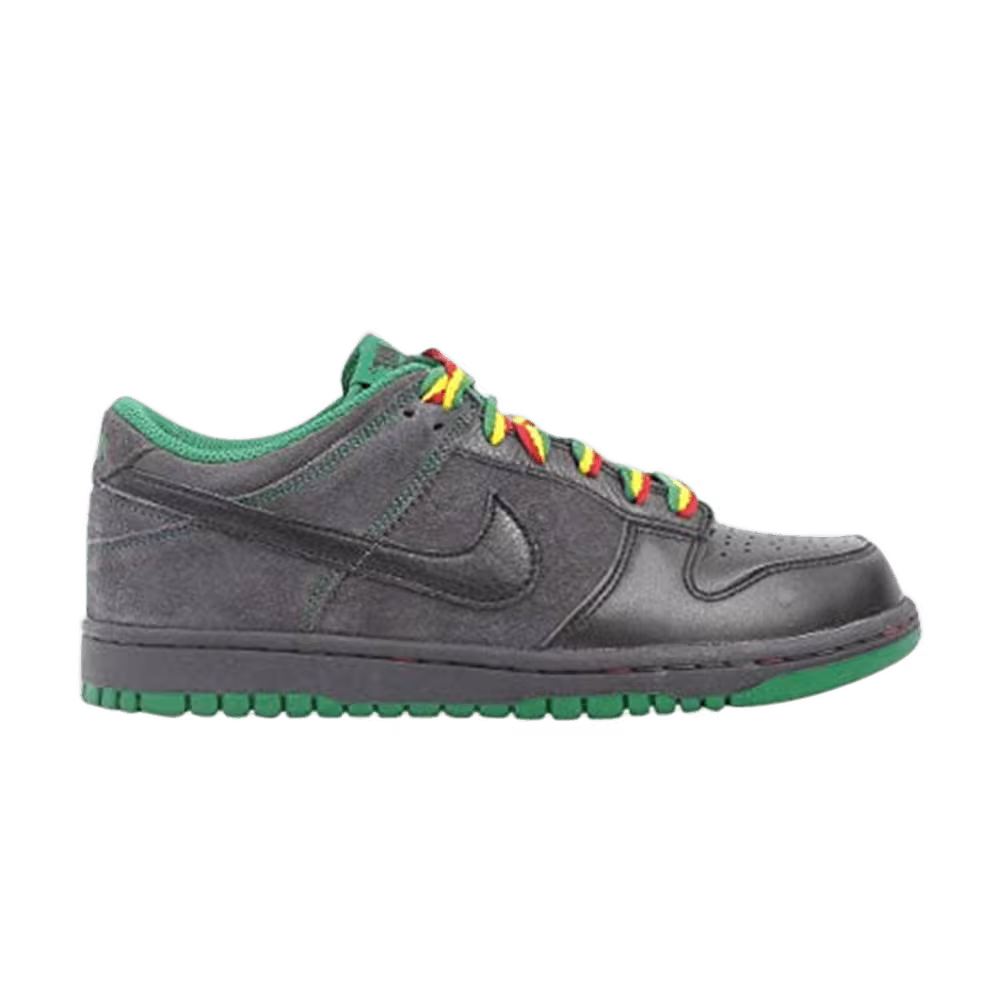 Nike Dunk Low CL Rasta Pack - Black Pine Green